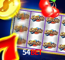 Interface do App 54bet
